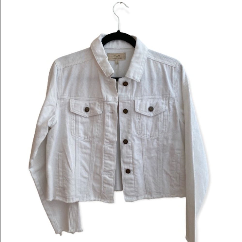 White Denim Jacket